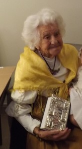Oma Ella celebrates 104 at Dead Sea
